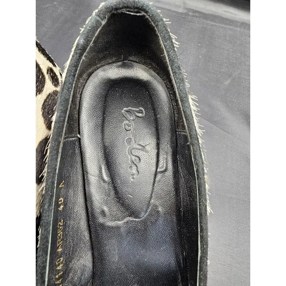 Boden CALF HAIR SPOTTED COW PRINT PLATFORM WEDGE HEELS EU 40 US 9‎ 9.5